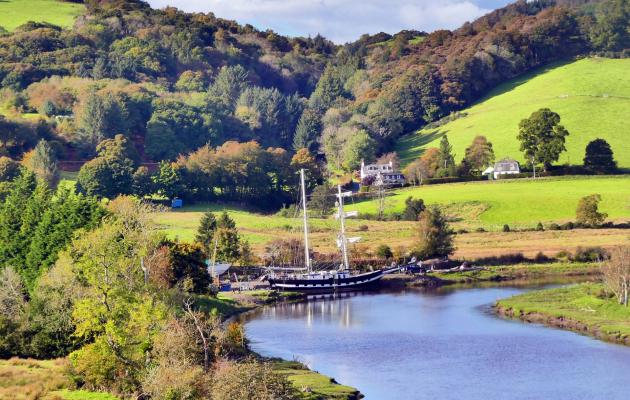 La Malouine in Palnackie Community Port